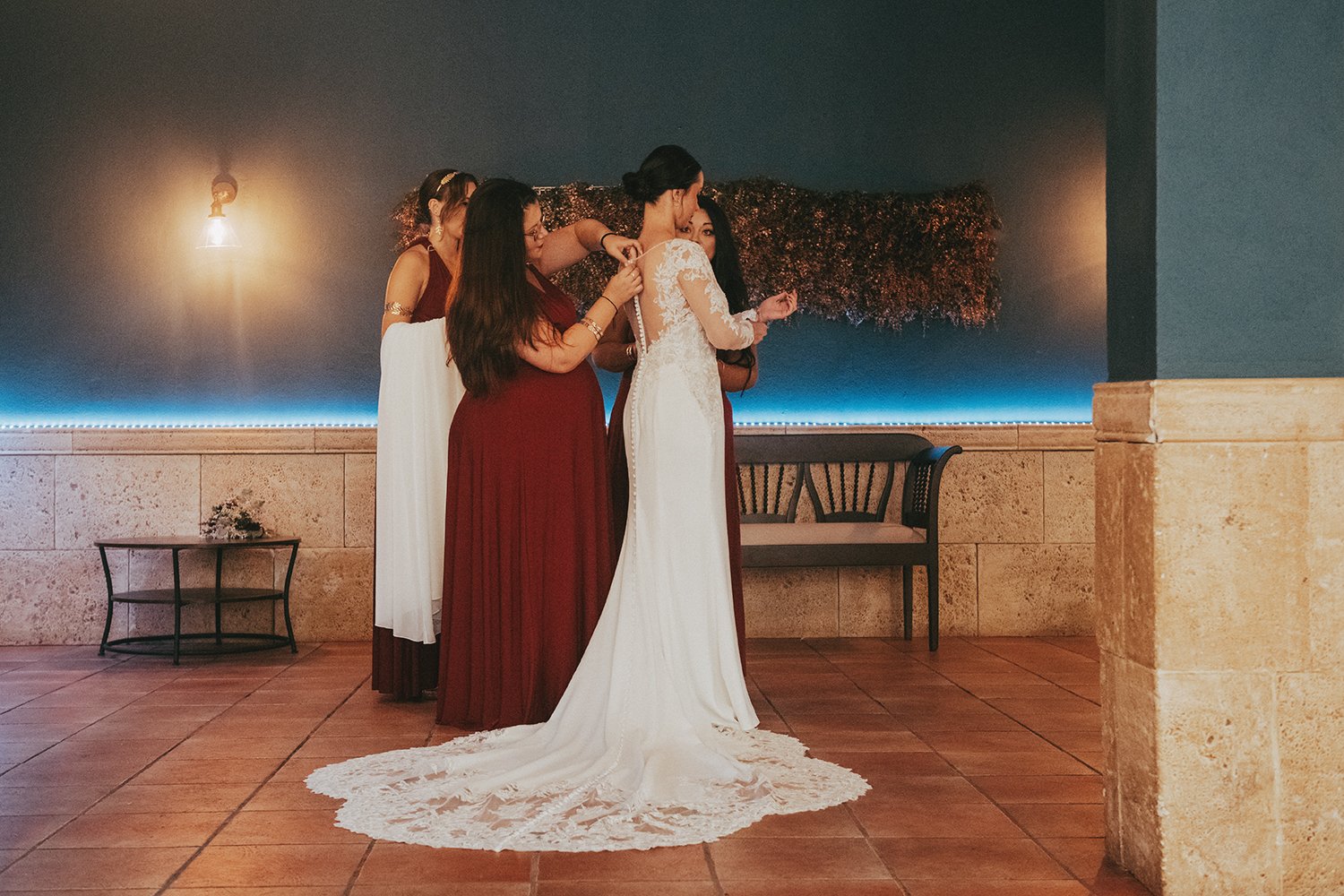 Boda en Masía El Graner, en Riba-roja de Túria, Valencia