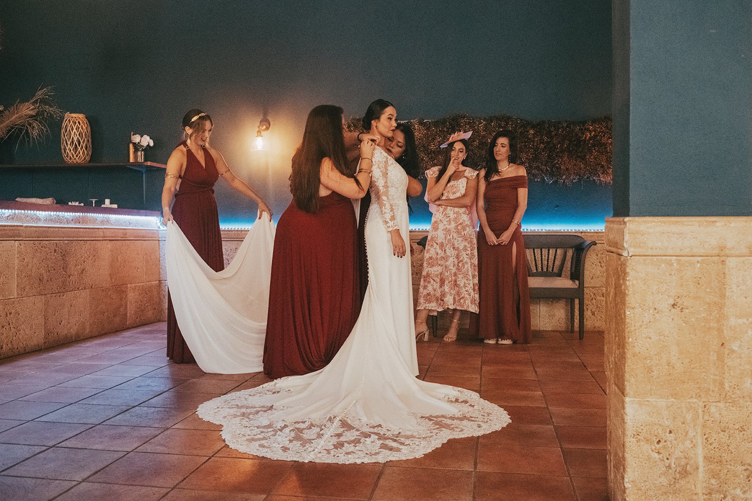 Boda en Masía El Graner, en Riba-roja de Túria, Valencia