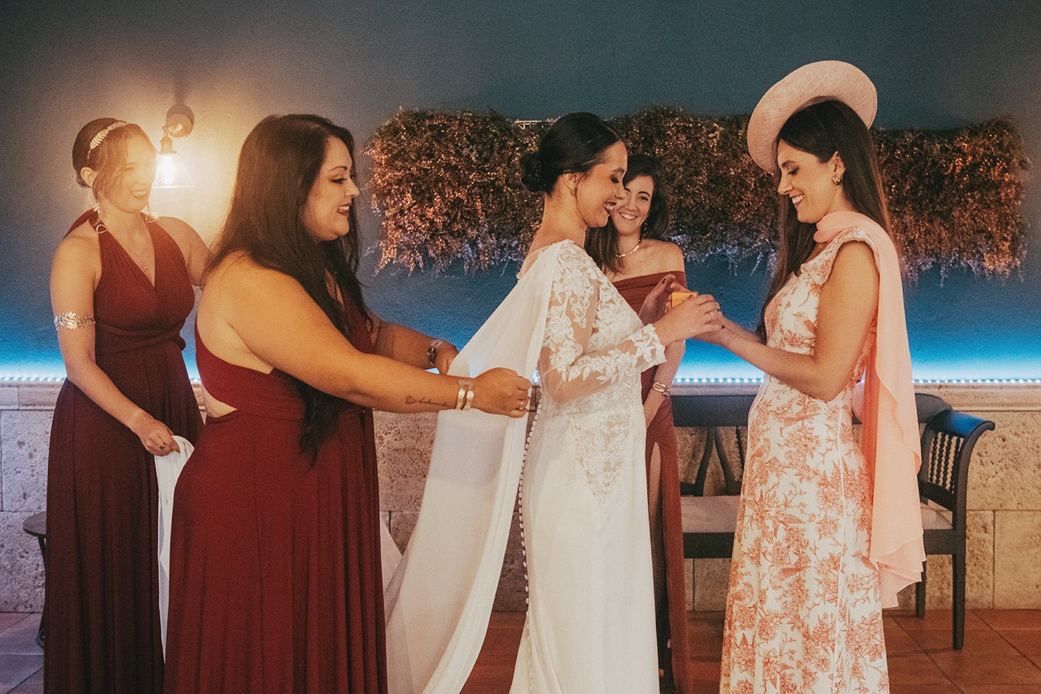 Boda en Masía El Graner, en Riba-roja de Túria, Valencia