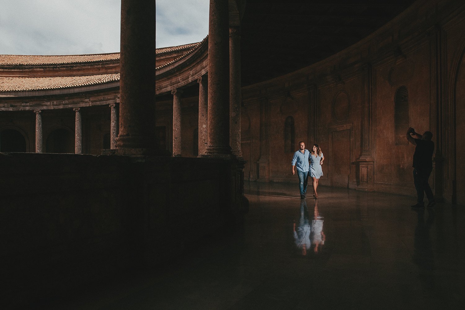 Preboda en Alhambra, Granada